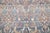 Blue Blue Persian Antique Bibikabad Room 19th Century Rug For Sale - Image 8 of 10