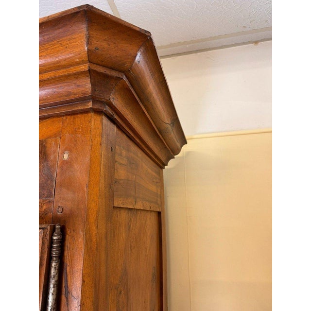 Antique Louis XV Walnut Wardrobe, 1700s For Sale - Image 4 of 9