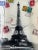 French Souvenir Eiffel Tower Glass Catchall For Sale - Image 3 of 4