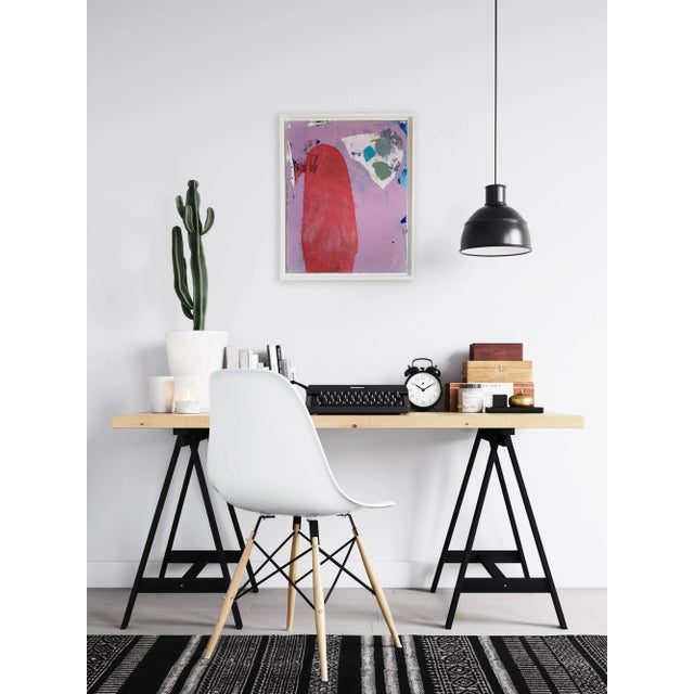 "Lollipop Tongue" 2024 Original Mixed Media Painting by Jessalin Beutler For Sale - Image 4 of 6