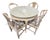 Henredon Goatskin Lacquer Wood Dining Set For Sale