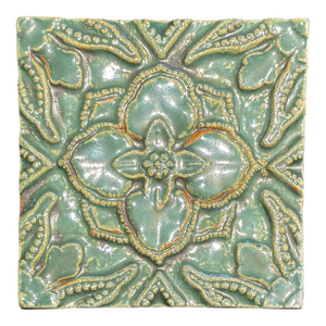 Carmella Emerald Glazed Decorative Ceramic Tile