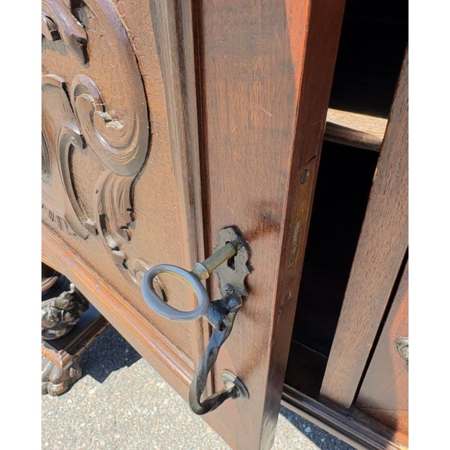 Antique Italian Renaissance Sideboard For Sale - Image 9 of 16