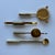 Guzzini Vintage 24-Karat Gold-Plated Cocktail Set from Guzzini, Italy, 1970s, Set of 4 For Sale - Image 4 of 11