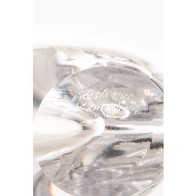 Glass vase designed by Vicke Lindstrand. Produced by cost in Sweden. Signed 'Cost 41615 Lindstrand ′. This piece is...