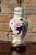 1970s Mason's Ironstone Blue Mandalay Lamp on Brass Base For Sale - Image 5 of 12