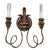 Vintage French Style Wall Sconces - a Pair For Sale - Image 11 of 13