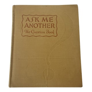 1920's Trivia Quiz Book For Sale