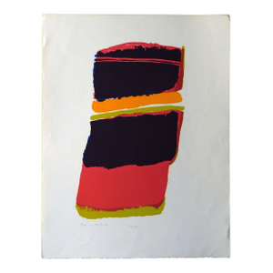 Ida Kohlmeyer "Kohlmeyer Kloud" Hand Signed Serigraph Art, New Orleans 1973 #33