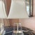 Mid-Century Modern Beautiful pair of vintage glass accent lamps by Victoria Hagan // Perfect Pieces // table lamps // boudoir // desk lamps // nursery decor For Sale - Image 3 of 10