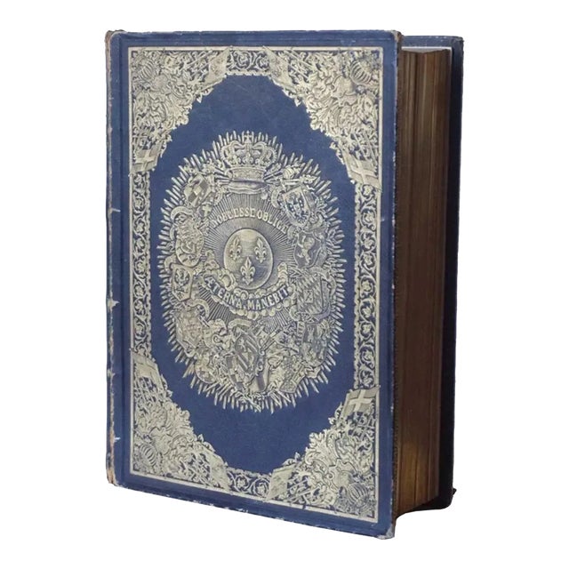 Mid 19th Century Vraie Science des Armoiries by Marquis Claude Drigon de Magny First Edition French Book For Sale