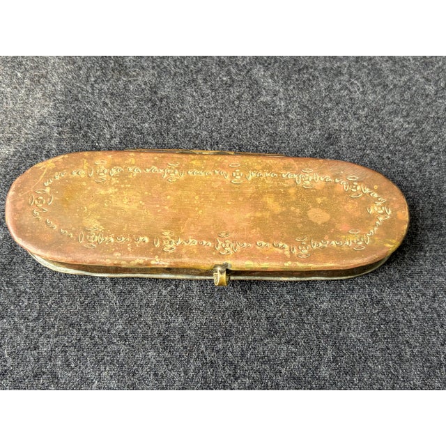 Antique Dutch Copper Tobacco Box For Sale - Image 16 of 18