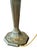 Vintage Substantial Antiqued Brass Table Lamp With Urn Base & Octagonal Foot – Excellent Condition For Sale - Image 9 of 9