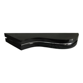 Postmodern Wall-Mounted Console Table Shelf For Sale