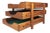 Mid-Century Modern Danish Desk Tray in Teak, 1950s For Sale