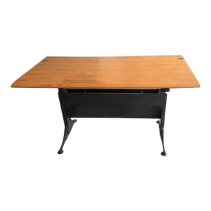1990s Vintage Herman Miller Sit Standing Desk - Top Needs Restoration