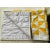 1950s American Patchwork Bowtie Quilt — Sunshine Yellow & White Cotton 35” Square For Sale - Image 11 of 18