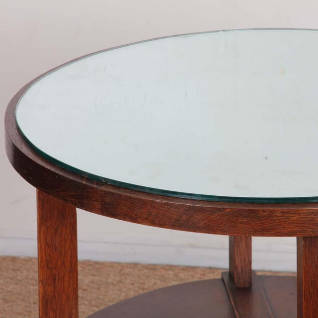 Wood French Side Table, 1940s For Sale - Image 7 of 8