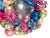 Pair of Handmade Christmas Wreaths With Vintage Glass Ornaments & Reindeer For Sale In Louisville - Image 6 of 12