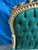 Gold Throne Sofa Settee Love Seat in Gold Leaf For Sale - Image 8 of 12