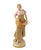 20th Century Hand Painted/Gilt Decorated Porcelain Decorative Woman's Sculpture For Sale - Image 9 of 12