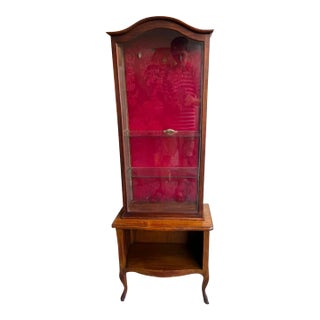 Antique Show Case Display Cabinet For Sale