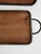 Vintage Handmade Wood Serving Trays With Hand-Forged Metal Frames – Set of 2 For Sale - Image 4 of 13