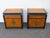 This Pair of Nightstands is made of wood, solid wood, burlwood, and metal. The Nightstands were made by Century Furniture,...