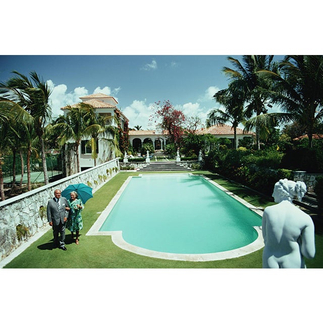 Slim Aarons, Lyford Cay, Estate Stamped Photographic Print For Sale - Image 3 of 3