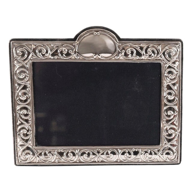 Vintage Sterling Silver Photo Frame from RC Sheffield, 1995 For Sale