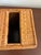 Wood Vintage Woven Bamboo Rattan Tissue Box Cover For Sale - Image 7 of 10