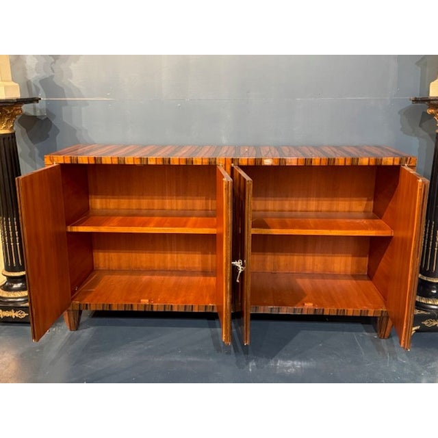 Art Deco Italian Art Deco Macassar Ebony Sideboard For Sale - Image 3 of 5