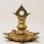 Brass Brass Oil Lamp Traditional Temple Religious Asian Hindu Diya Art India 1900 For Sale - Image 8 of 13