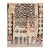 Modern Handmade Moroccan Style Wool Rug - Earthy Terracotta & Charcoal Geometric For Sale