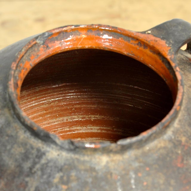 Mid 19th Century Antique Earthenware Pot, Moldova, 1850s For Sale - Image 5 of 8