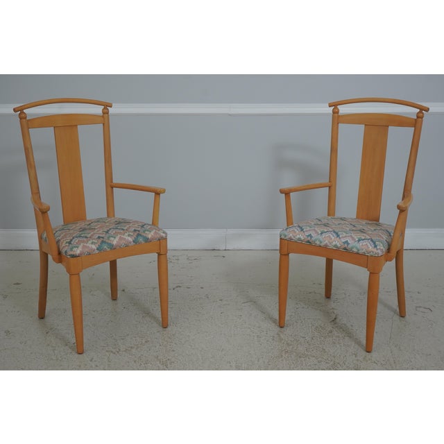 Ethan Allen American Dimensions Dining Table & 6 Chairs For Sale - Image 9 of 16