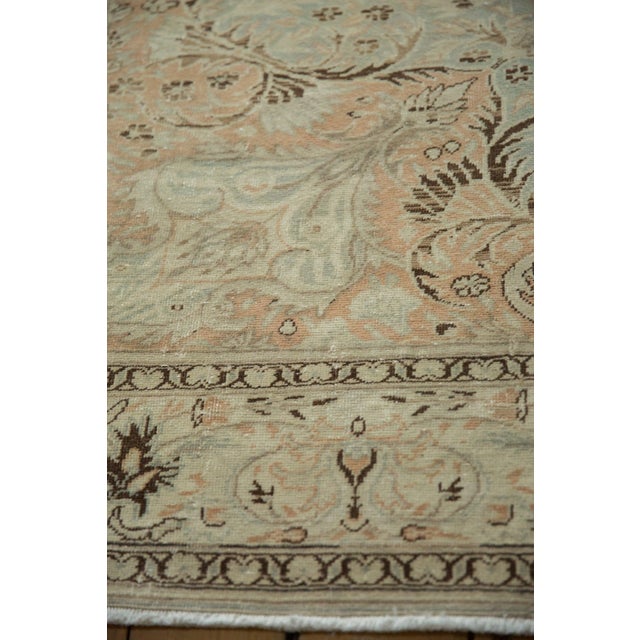 Beige Vintage Distressed Kayseri Carpet - 6'6" x 9'9" For Sale - Image 8 of 11