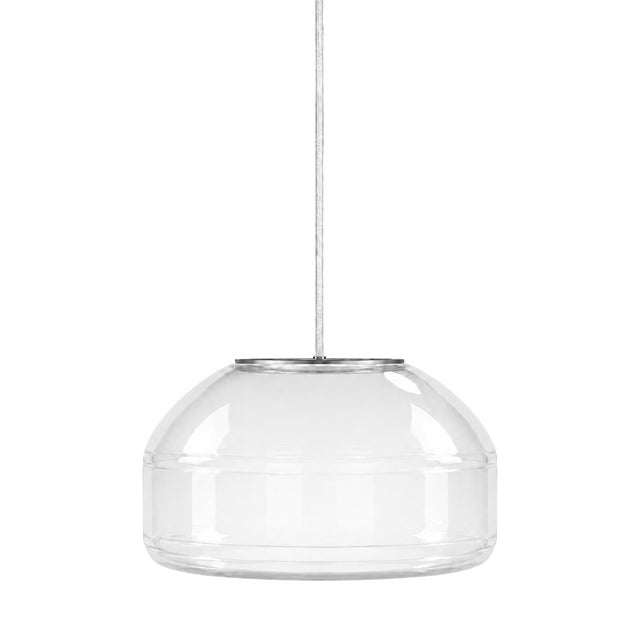 Seeded Blown Glass Pendant Light by Artem Zakharchenko-Halytskyi For Sale