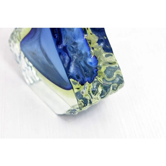 Murano Glass Vase attributed to Alessandro Mandruzzato, 1960s For Sale - Image 10 of 13