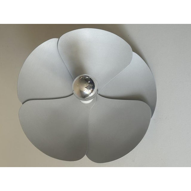 Metal Flower Olivier Mourgue 1967 Design 1960 by Olivier Mourgue for Disderot For Sale - Image 7 of 18