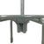 Vintage Industrial Adjustable Drafting Stool With Backrest and Footrest For Sale - Image 16 of 18