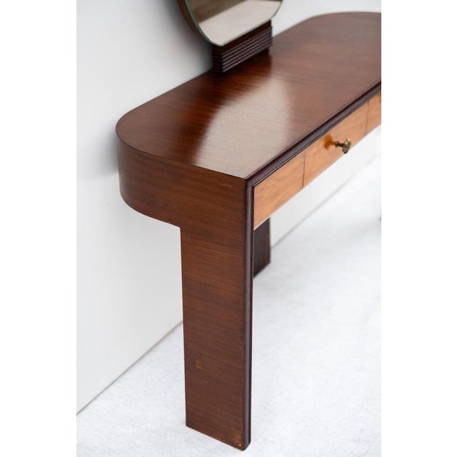 Vintage Art Deco Console Table, 1940s For Sale - Image 16 of 17