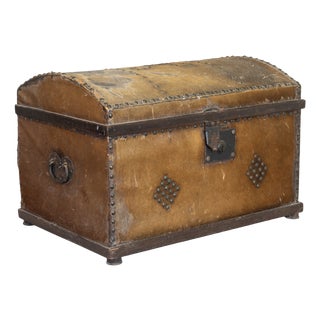 Antique Trunk from Alfred T. Morris, 1890 For Sale