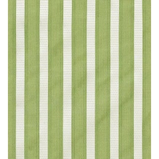 The House of Scalamandré Shirred Stripe Fabric, Fern For Sale