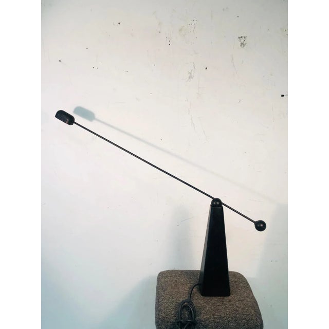 Mid-Century Modern Adjustable Articulated Desk Lamps by Ron Rezek - a Pair For Sale - Image 3 of 11