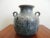 Gray French Enameled Earthenware Vase from Puisaye For Sale - Image 8 of 8
