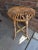 Wood Italian Rattan Bamboo Plant Stand Frankl Crespi Style For Sale - Image 7 of 11