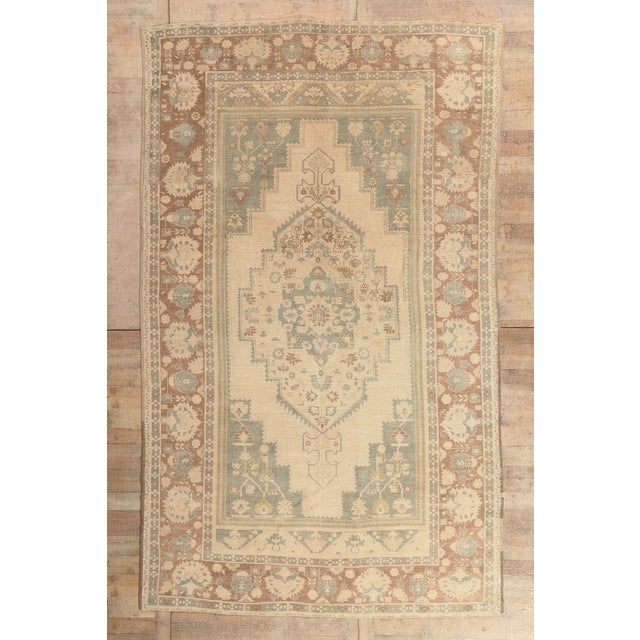 Vintage Turkish Oushak Rug, 07'09 X 12'09 For Sale - Image 10 of 10