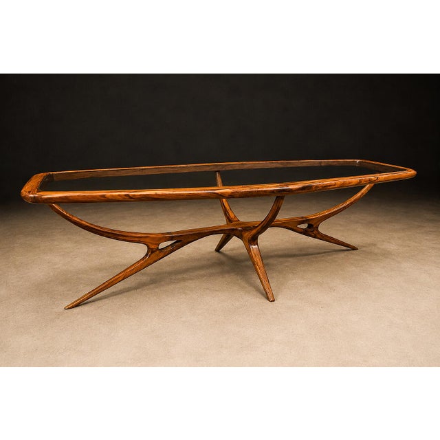 Giuseppe Scapinelli Sculptural Wooden Coffee Table, Brazil, 1950s For Sale - Image 17 of 18