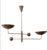 Vintage Hanging Light in Brass, 1960s For Sale - Image 6 of 9